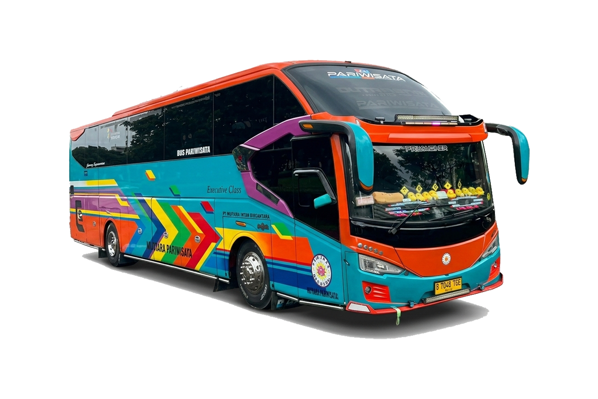 Big Bus Pariwisata 45-47 Seats + Toilet + Dispenser - TB12